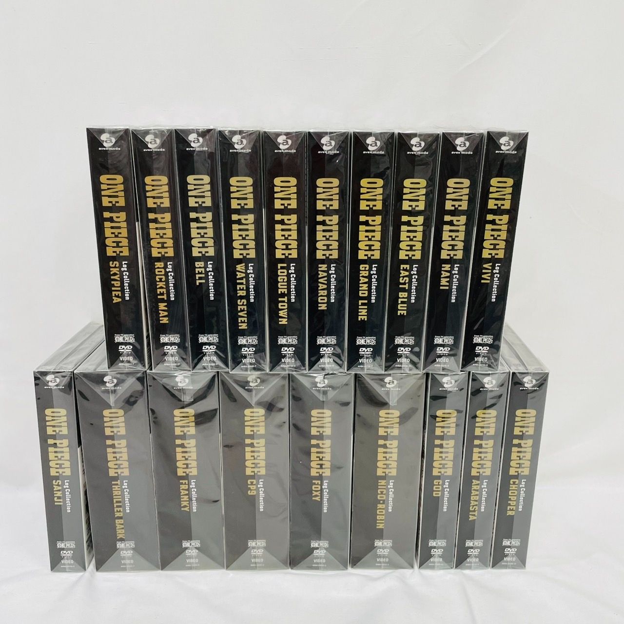 ワンピース ログコレクション 19巻セット おまけ付き 未開封 ワンピース Log Collection ログコレクション DVD 19巻