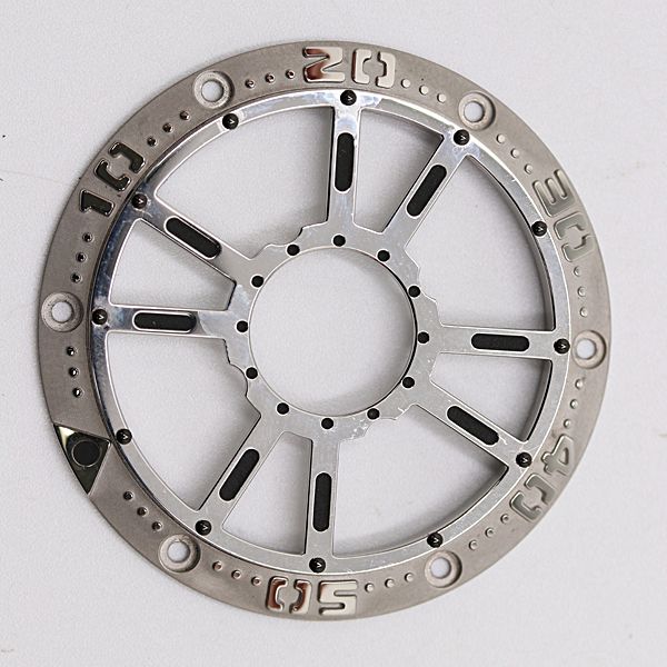 アクアノウティック ベゼル 純正 シルバーカラー 40.ｍｍ メンズ腕時計 2000000 NSK KMR