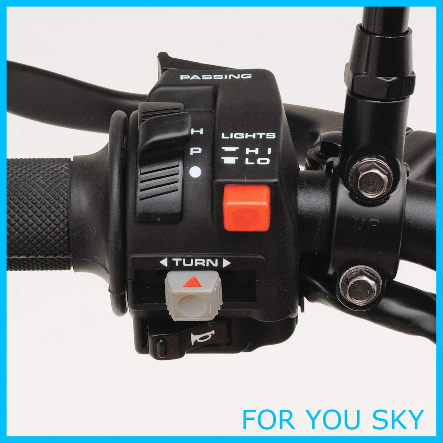 数量限定】デイトナ(Daytona) バイク用 スイッチ プッシュキャンセル式