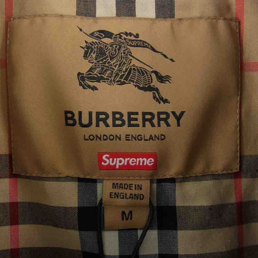 Supreme シュプリーム トレンチコート 22SS Burberry バーバリー