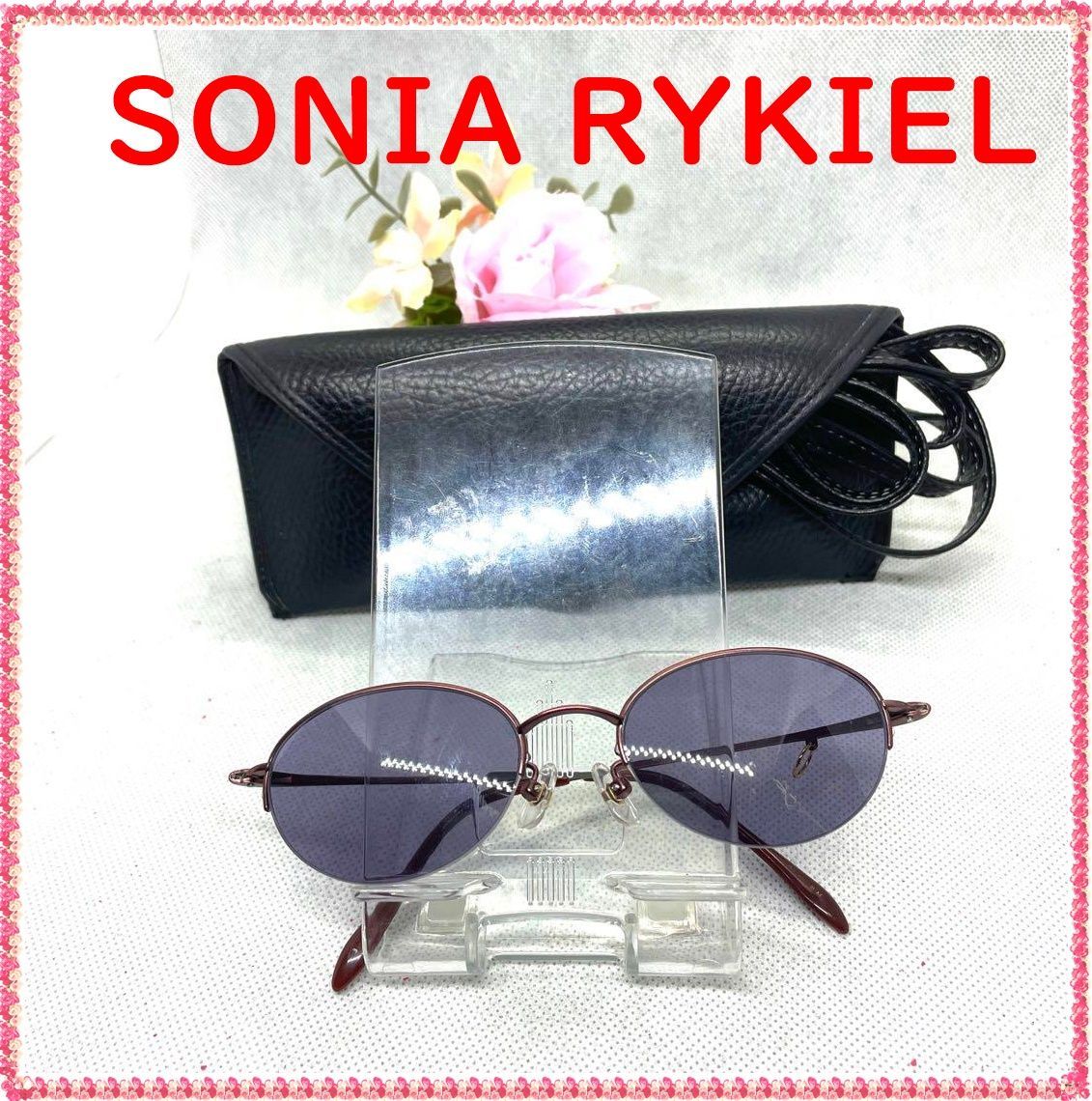 直販特価 No.2284＋メガネ SONIA RYKIEL(ソニアリキエル)【度数 ...