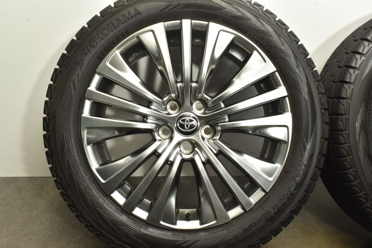 スタッドレスセット】トヨタ 80 ハリアー Z 純正 19in 7J +35 PCD114.3