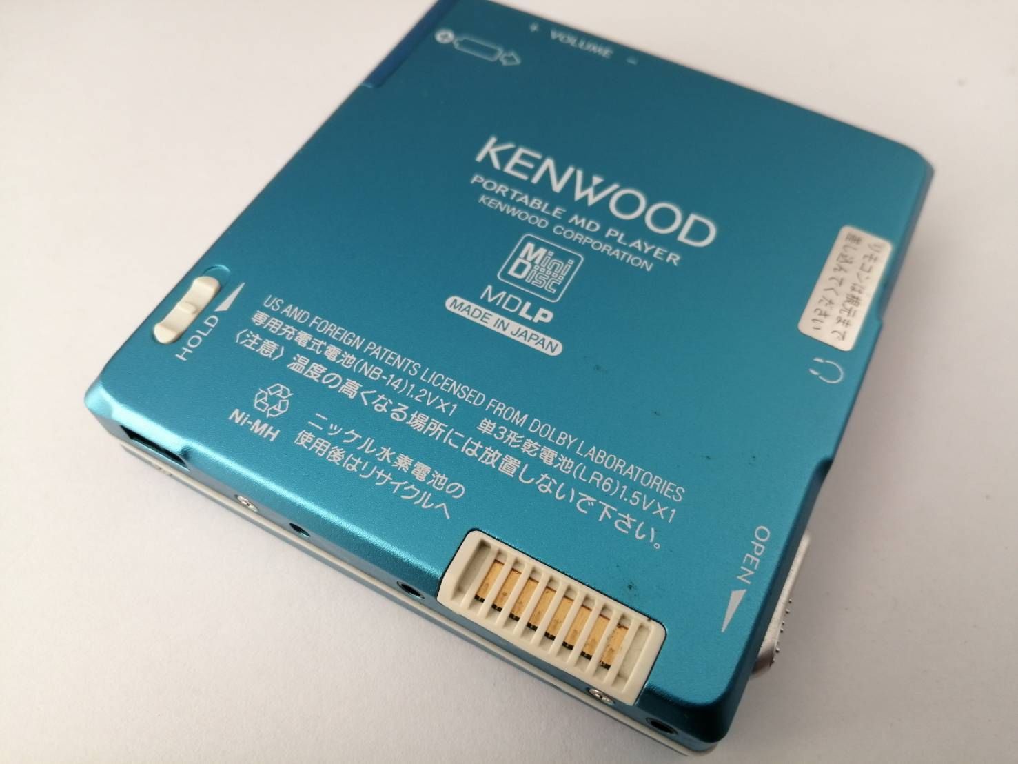 美品【完動品】 KENWOOD MDプレーヤー DMC-T55 ブルー Amazon.co.jp: KENWOOD DMC-T55-L ポータブルMDプレーヤー