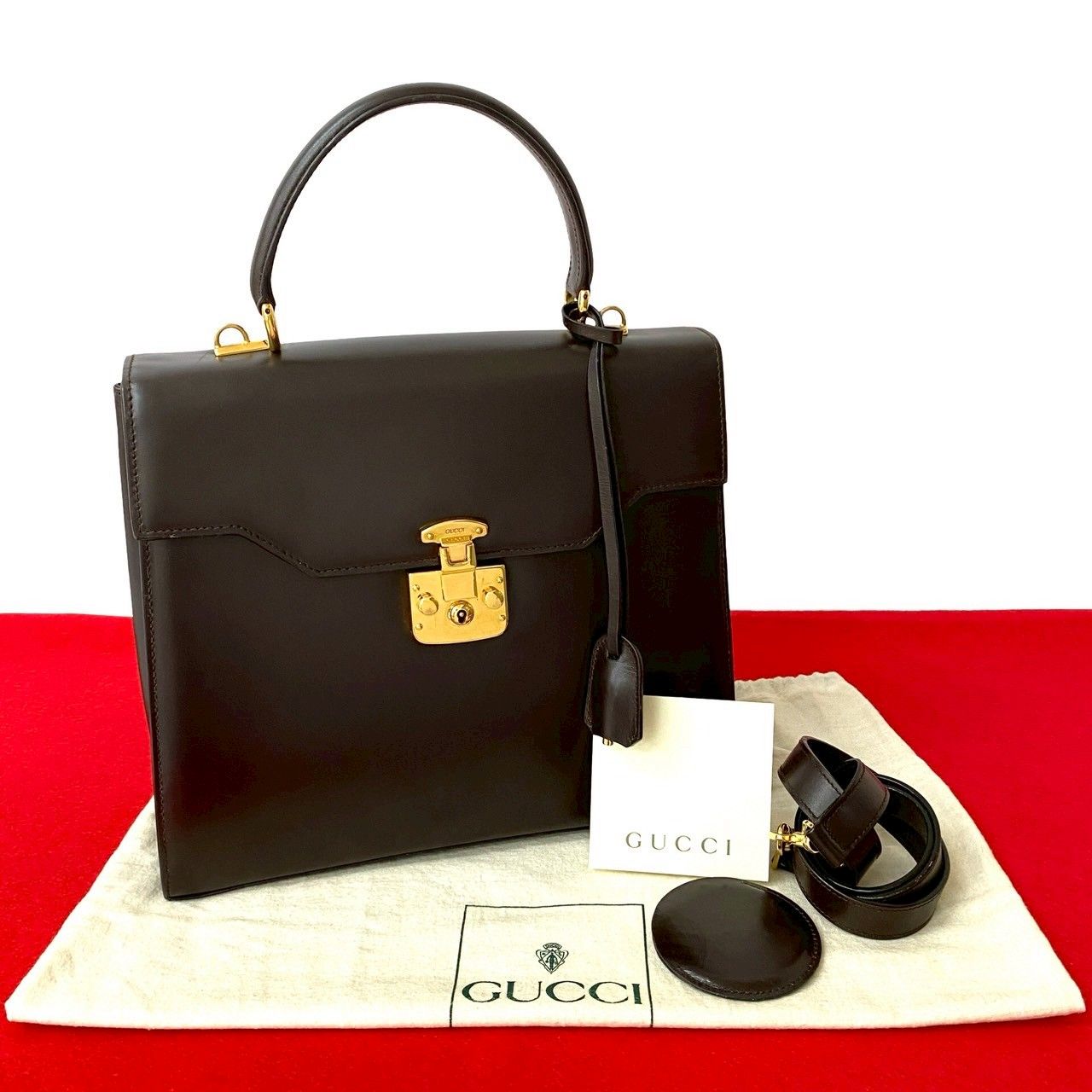 1円【極美品】GUCCI グッチ レディロック 2way ハンドバッグ 1円【極美品】GUCCI グッチ レディロック 2way ハンドバッグ