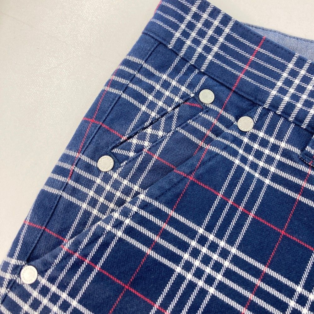 【マスターバニー】美品 ストレッチパンツ チェック 4サイズ メンズ サイズ：4 MASTER BUNNY EDITION マスターバニーエディション 裏