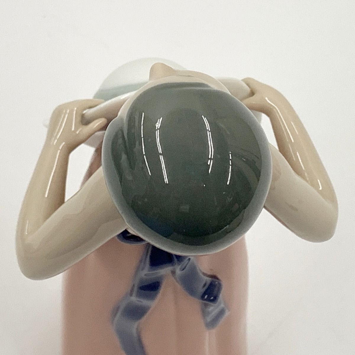 〇〇LLADRO リヤドロ 麦わら帽子を持つ少女 フィギュリン オブジェ 
