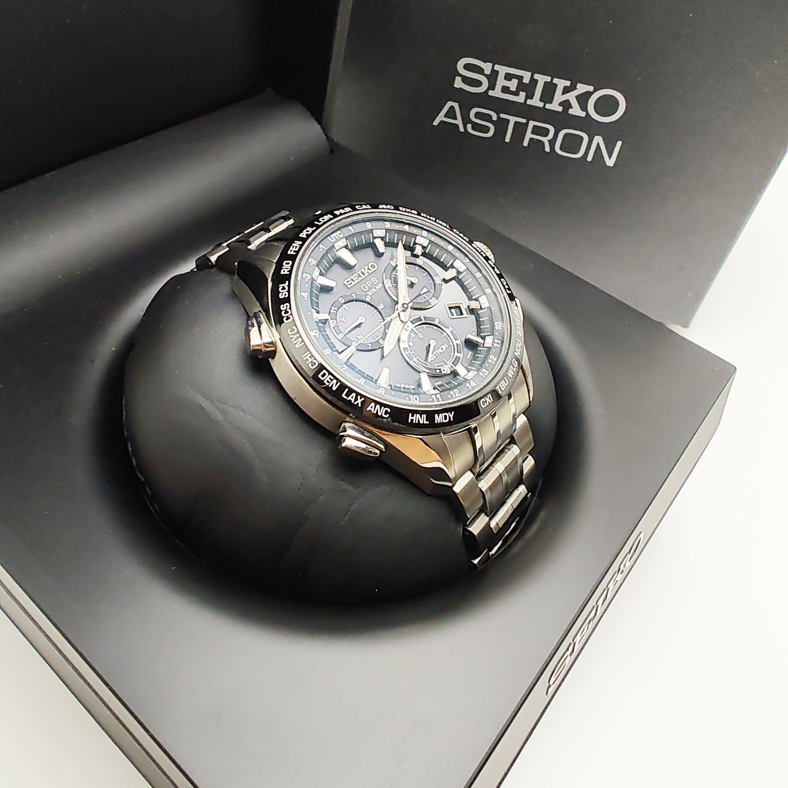 SEIKO ASTRON 8X SBXB003 GPSソーラー 腕時計