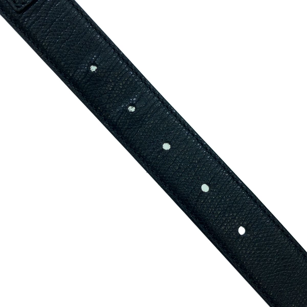 CELINE 黒 レザー ベルト CELINE HOMME レザーベルト 2.5cm | ミスターポーター
