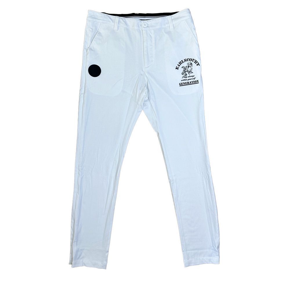 【新品】EARLSCOURT アールズコート ゴルフウェア ロゴロングパンツ EARLSCOURT アールズコート ゴルフウェア ロゴロングパンツ LOGO