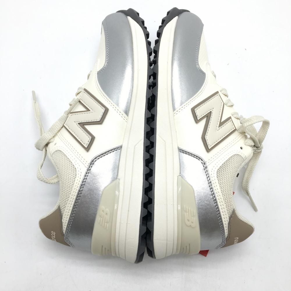 新品】ニューバランス ゴルフシューズ 白×シルバー WGS574S3 スパイク