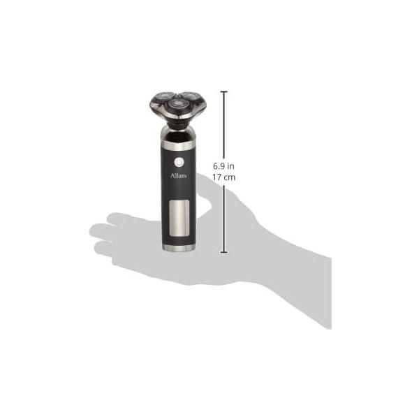 Allan's メンズ 電動シェーバー 充電式 丸洗い可能 マクロス Allans