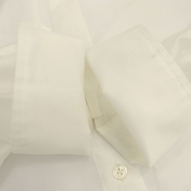 セオリー Theory 24SS Sheer Shirting BF Shirt シャツ シアー 長袖 S 白 ホワイト /HK ■OS レディース theory セオリー Theory 24SS Sheer Shirting BF Shirt シャツ