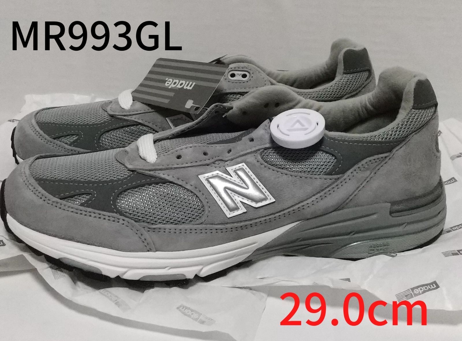 New Balance 993 grey MR993GL(29.0cm) - メルカリ