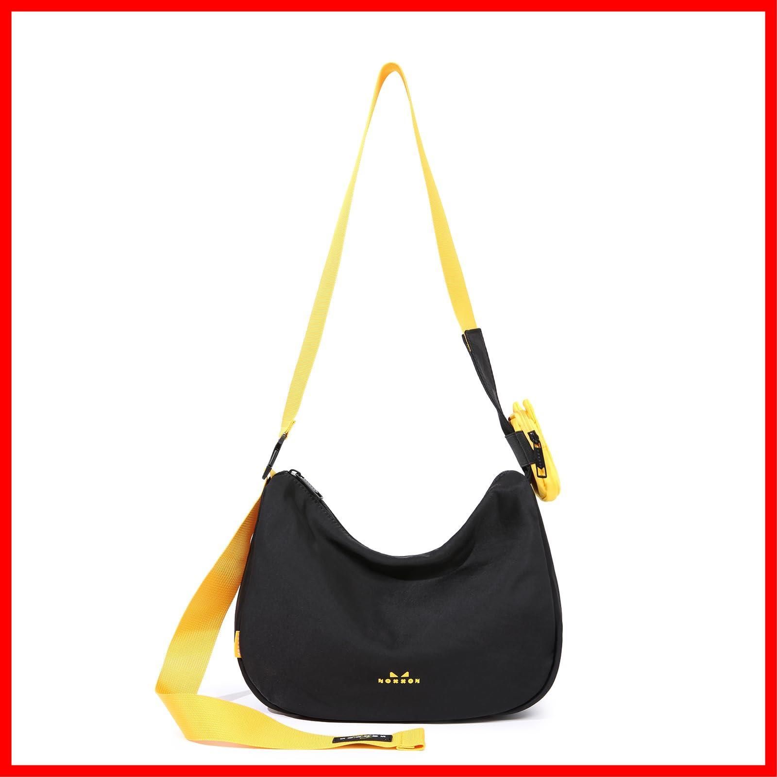 【人気商品】[NOXXON] ナイロン防水メッセンジャーバッグ 男女兼用 シンプルで デザイン 日常生活の様々なシーンに対応 メッセンジャーバッグ オリジナルデザインの軽量クロスボディバッグ