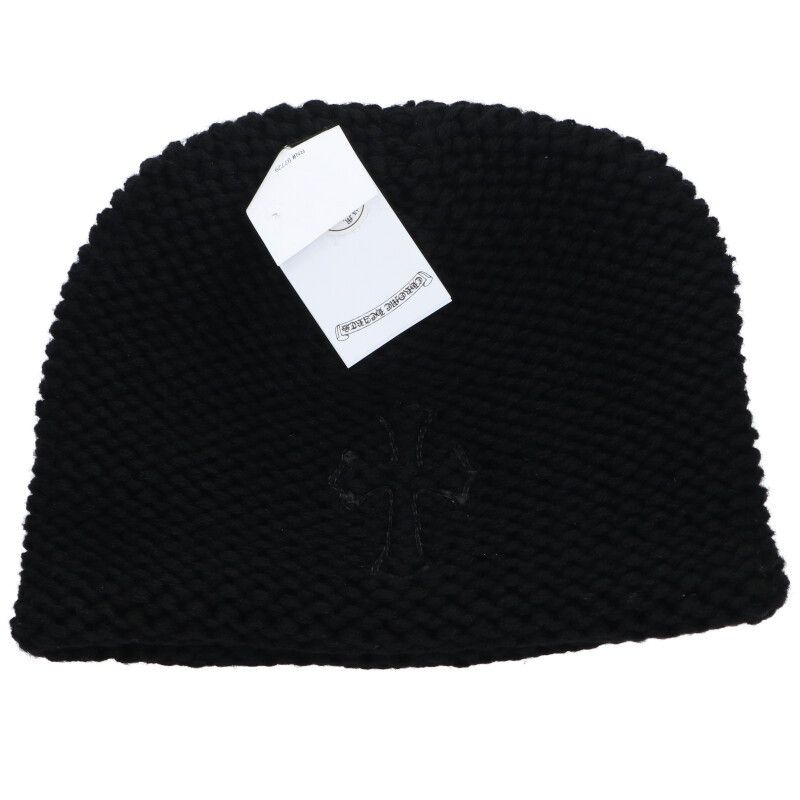 クロムハーツ BEANIE CASH/レザーパッチビーニー レザークロスパッチ