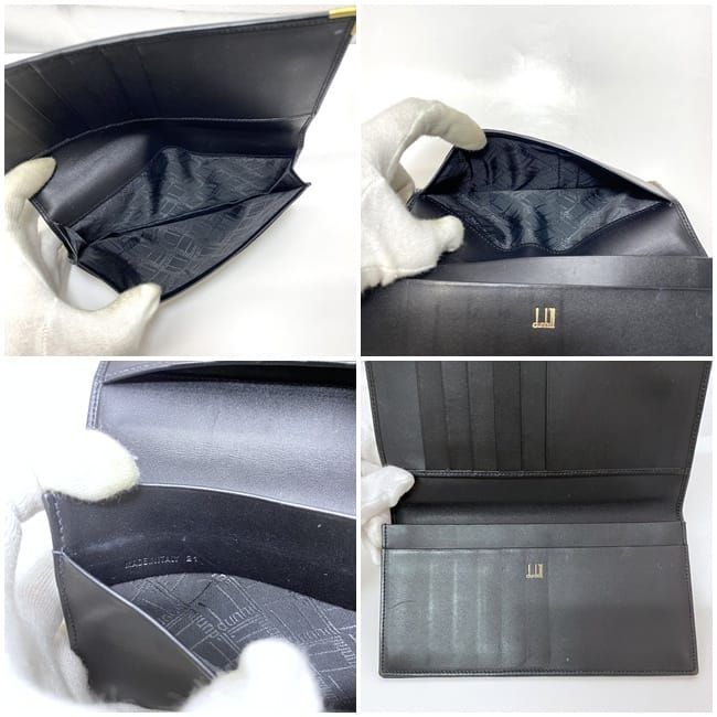 ダンヒル　長財布 ダンヒル 財布 DUNHILL フラップ長財布 フルハム フラム FULHAM