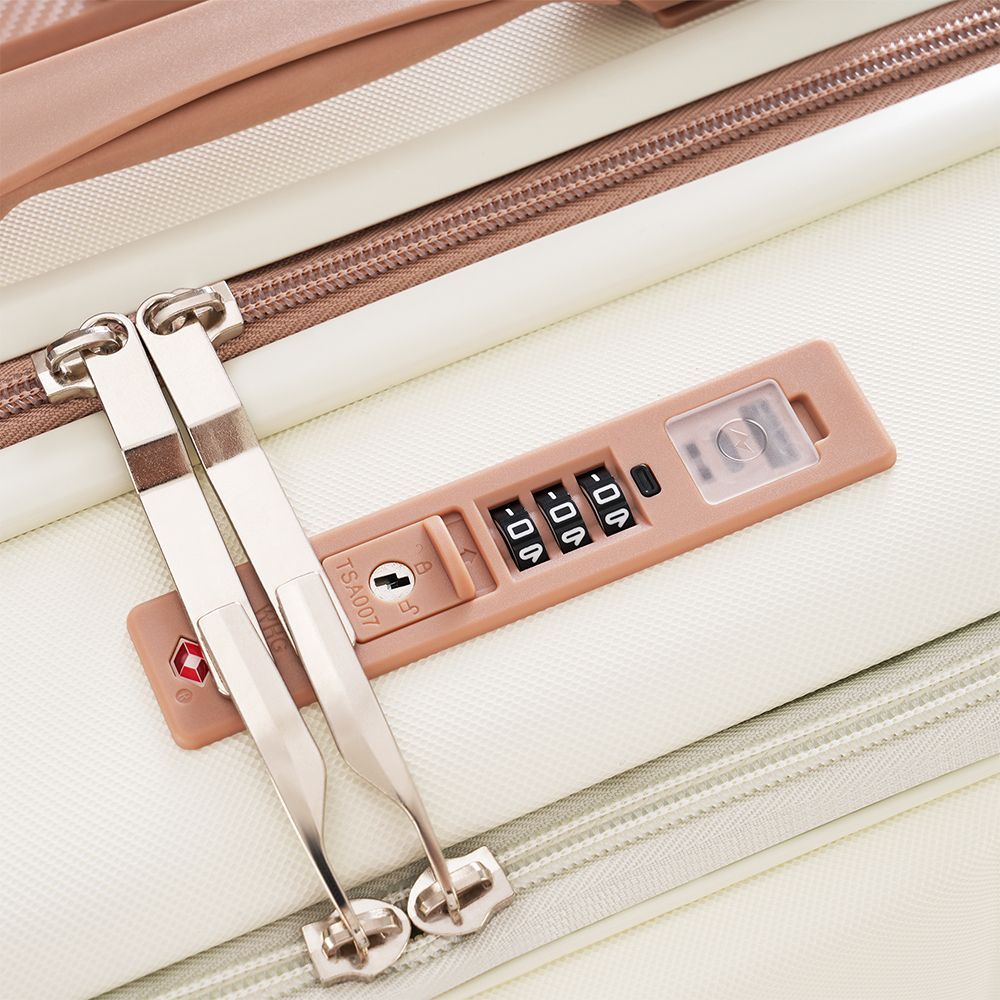 スーツケース｜フロントオープン｜機内持ち込み｜軽量｜USBポート｜TSAロック｜1-3泊対応｜N510P210764L