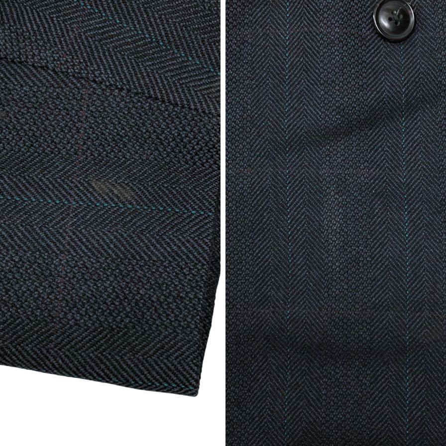 バーバリーズ 90S バルマカーンコート ウール×カシミヤ チェック【LA