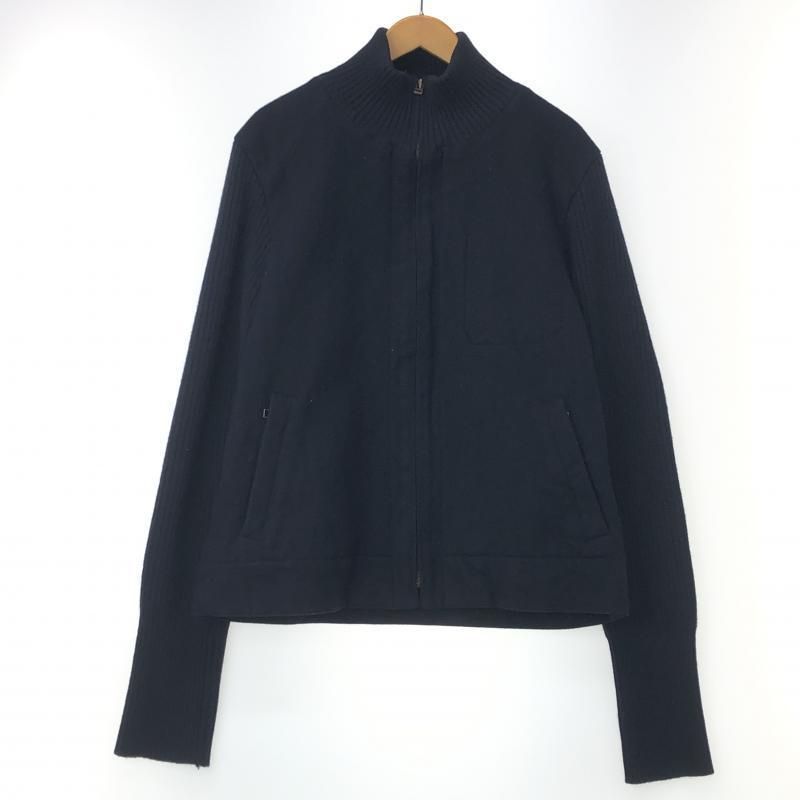 【中古】GAP ウールジャケット M ネイビー エルボーパッチ ギャップ[10]