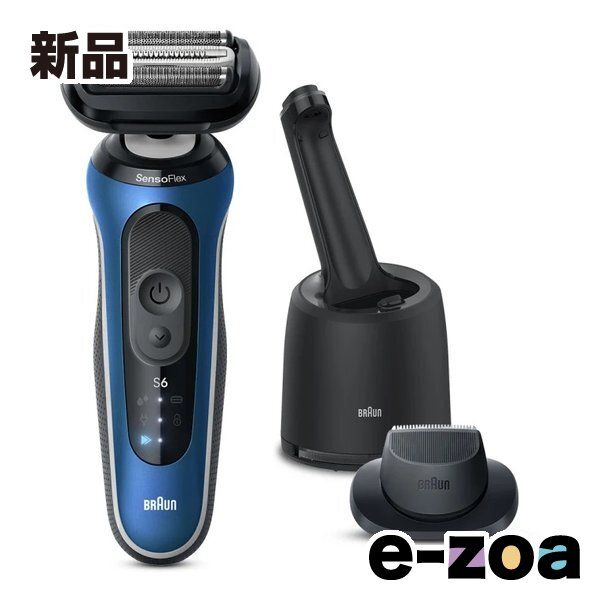 売れ筋 BRAUN 電気シェーバー シリーズ6 (3枚刃) ブルー 61-B4200CS