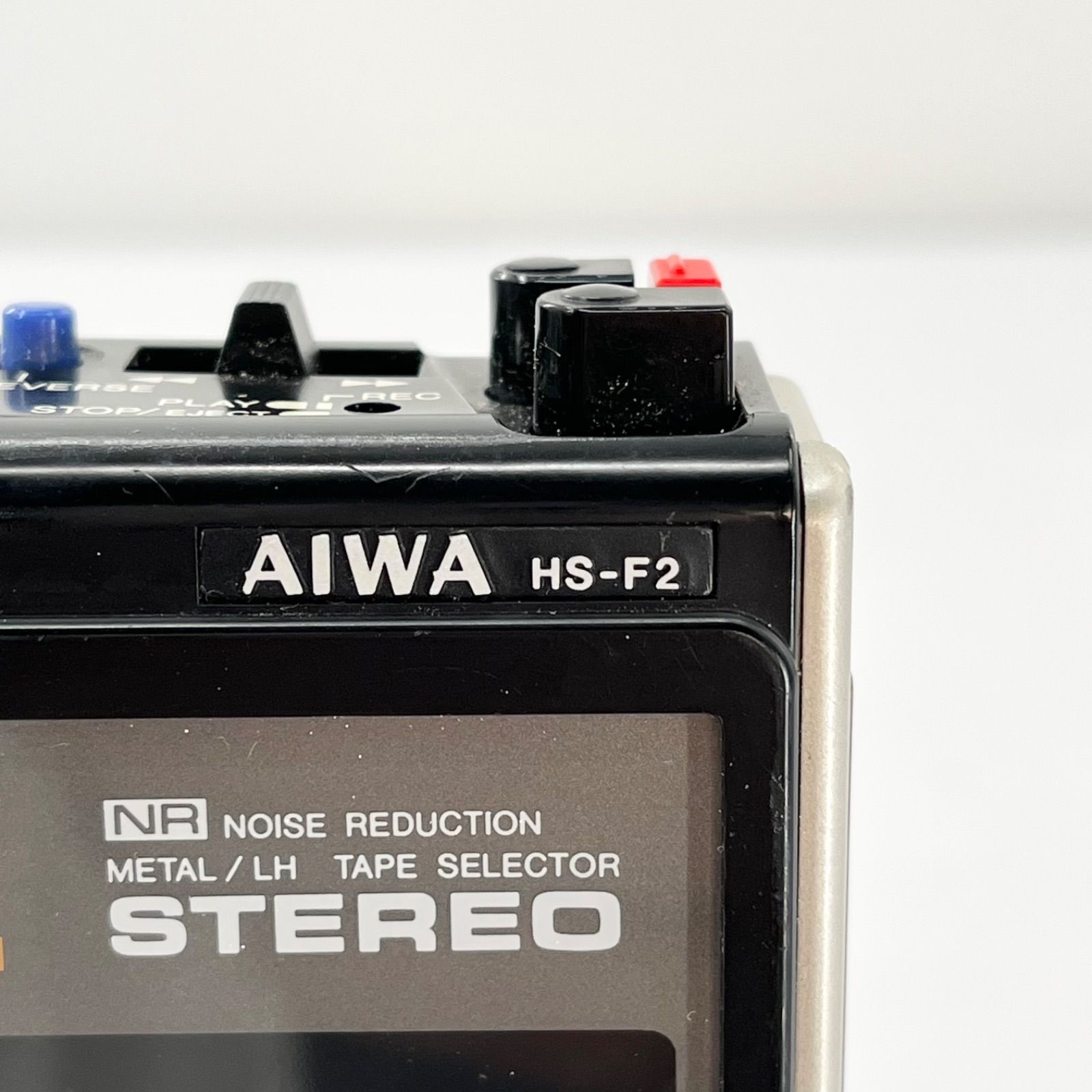 AIWA カセットボーイHS-F2 カセットプレーヤー オートリバース　ジャンク AIWA アイワ Cassette Boy HS‑F2 ステレオカセットプレーヤー AM