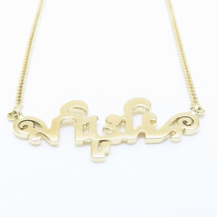 UNOAERRE ウノアエレ デザイン ネックレス K18YG イエローゴールド  