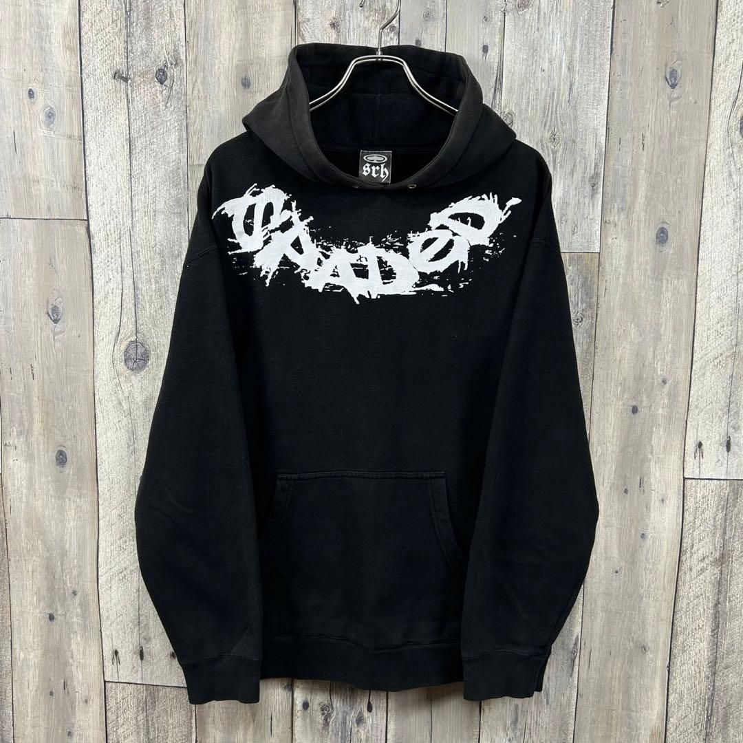 OLD SRH 90s エスアールエイチ 両面プリント スウェット パーカー L