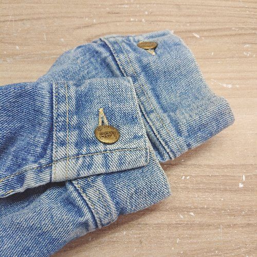 ◇ ⊇ Lee リー 襟部分コーデュロイ素材 長袖 デニムジャケット