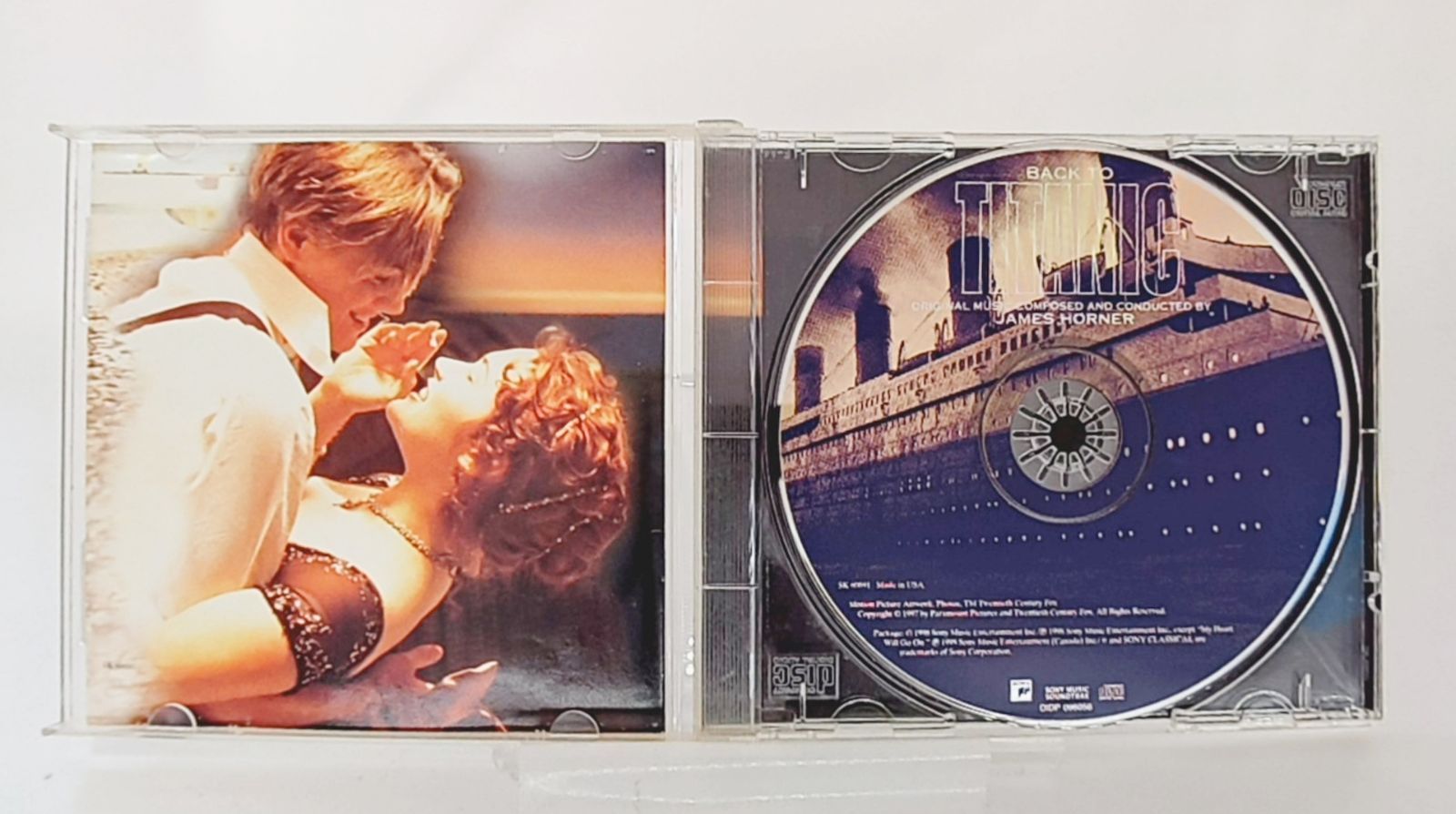 輸入盤☆ジェームズ・ホーナー/James Horner□ Back To Titanic 映画