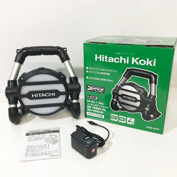 日立工機 未使用HITACHI KOKI コードレス ワークライト 14.4V