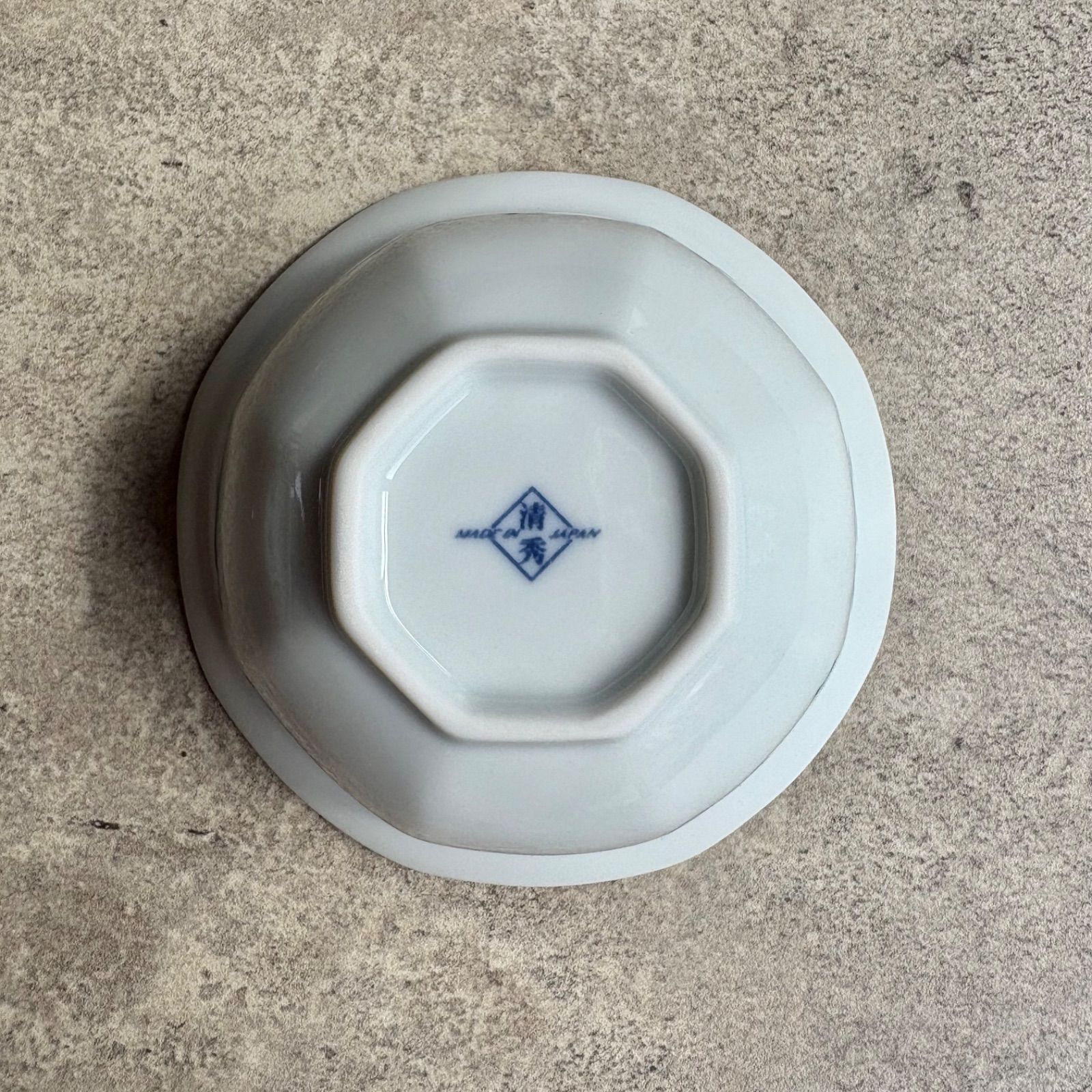 美濃焼き 陶器製花柄茶器と食器セット大皿x2 小皿x5 美濃焼