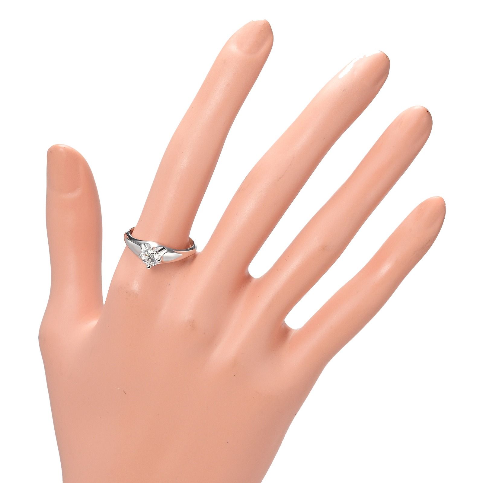 BVLGARI】ブルガリ コロナ ソリテール 0.575ct/VS1/E/1EX Pt950