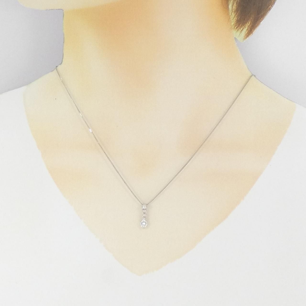 初売り 福袋 PT900/PT850 ダイヤモンド ネックレス 0.35CT - メルカリ アクセサリー