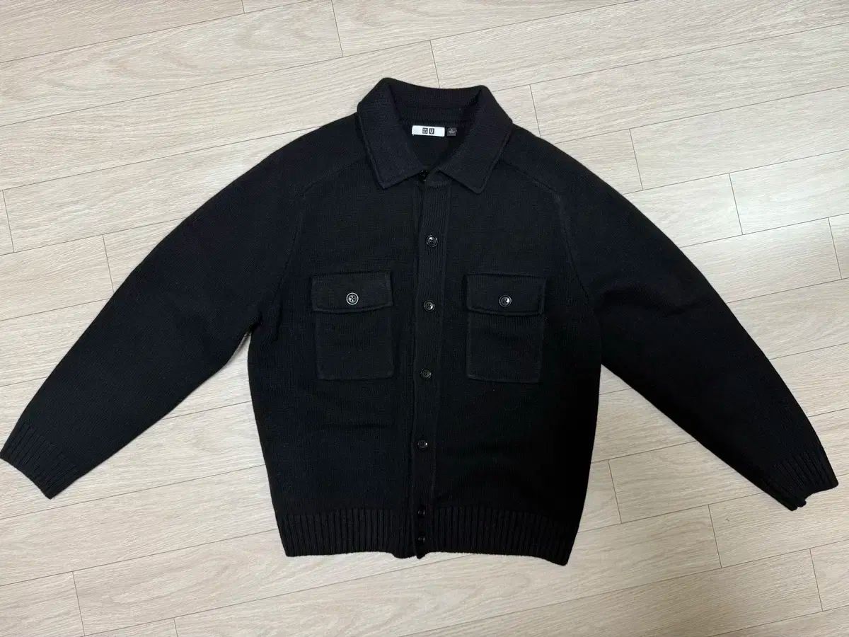 UNIQLO(ユニクロ) u ラムズウール ニット セーター ジャケット L サイズ
