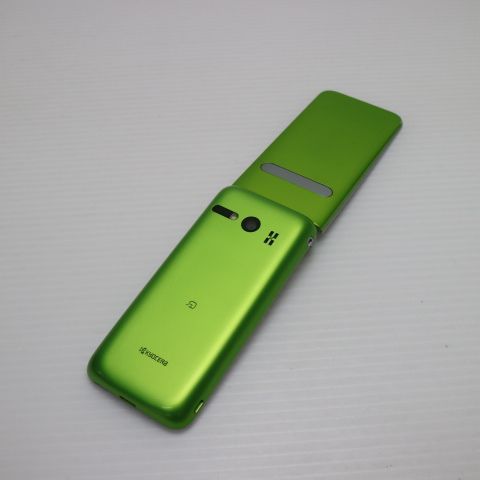 美品 GRATINA KYF37 かんたんケータイ グリーン 即日発送 白ロム