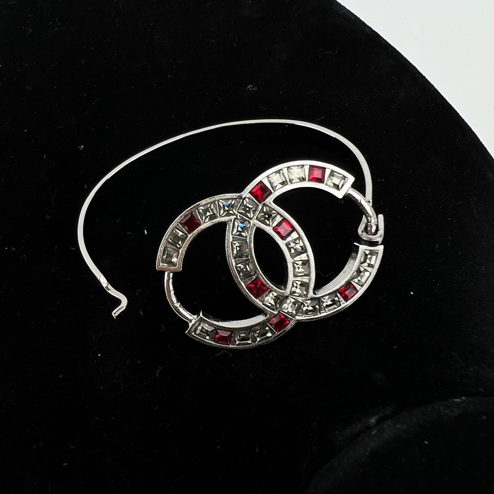 中古】CHANEL シャネル ココマーク アクセサリー ラインストーン