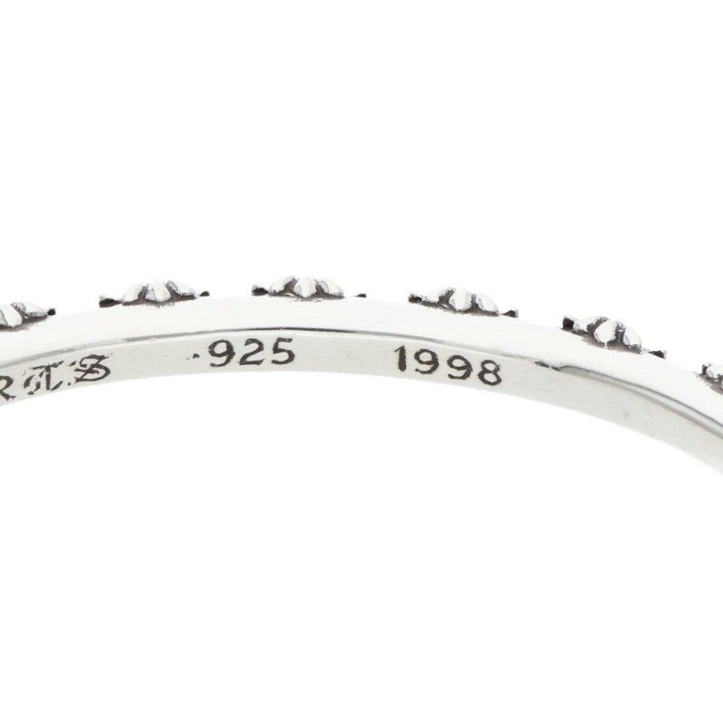 クロムハーツ CROSS BAND/クロスバンド シルバーリング メンズ 8.5号