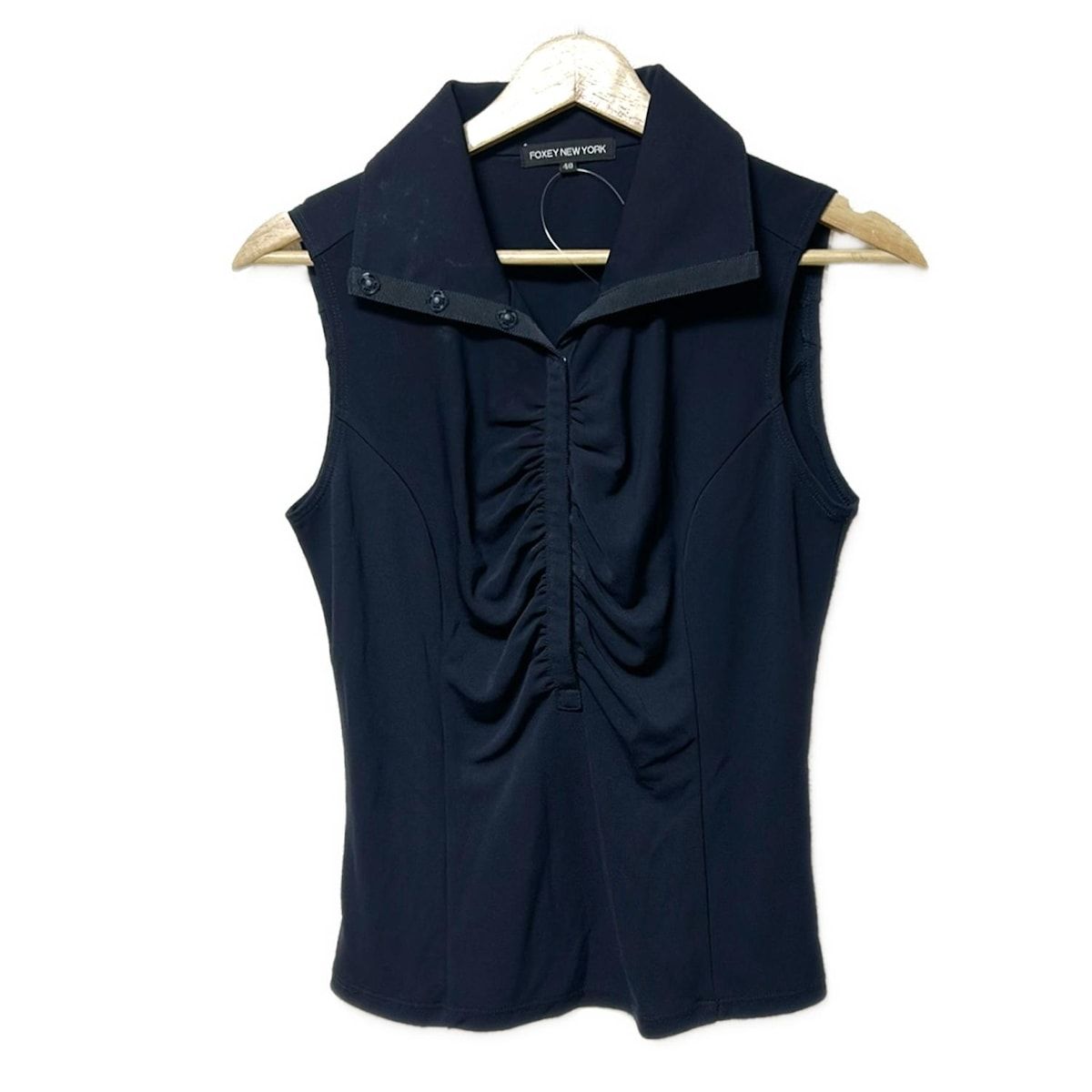 フォクシー FOXEY サイズ40 M ダークネイビー レディース ワンピース Yahoo!オークション - フォクシー FOXEY サイズ40 M - ダークネイビー