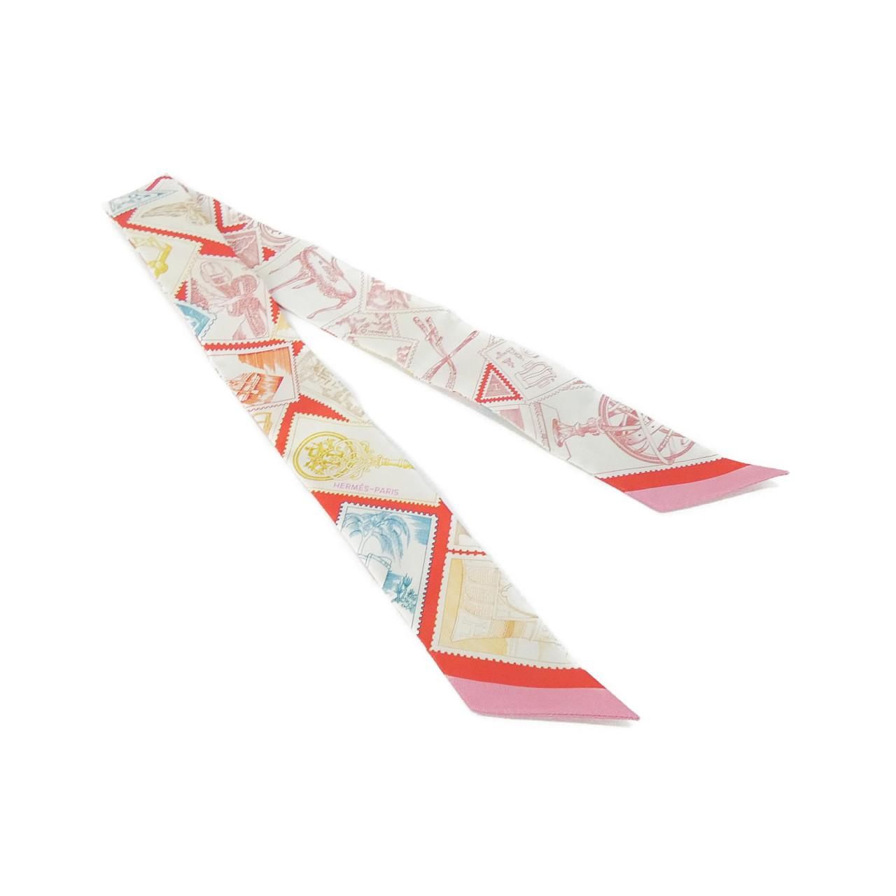 ♥品 エルメス LA PHILATELISTE DU FAUBOURG ツイリー 064205S スカーフ