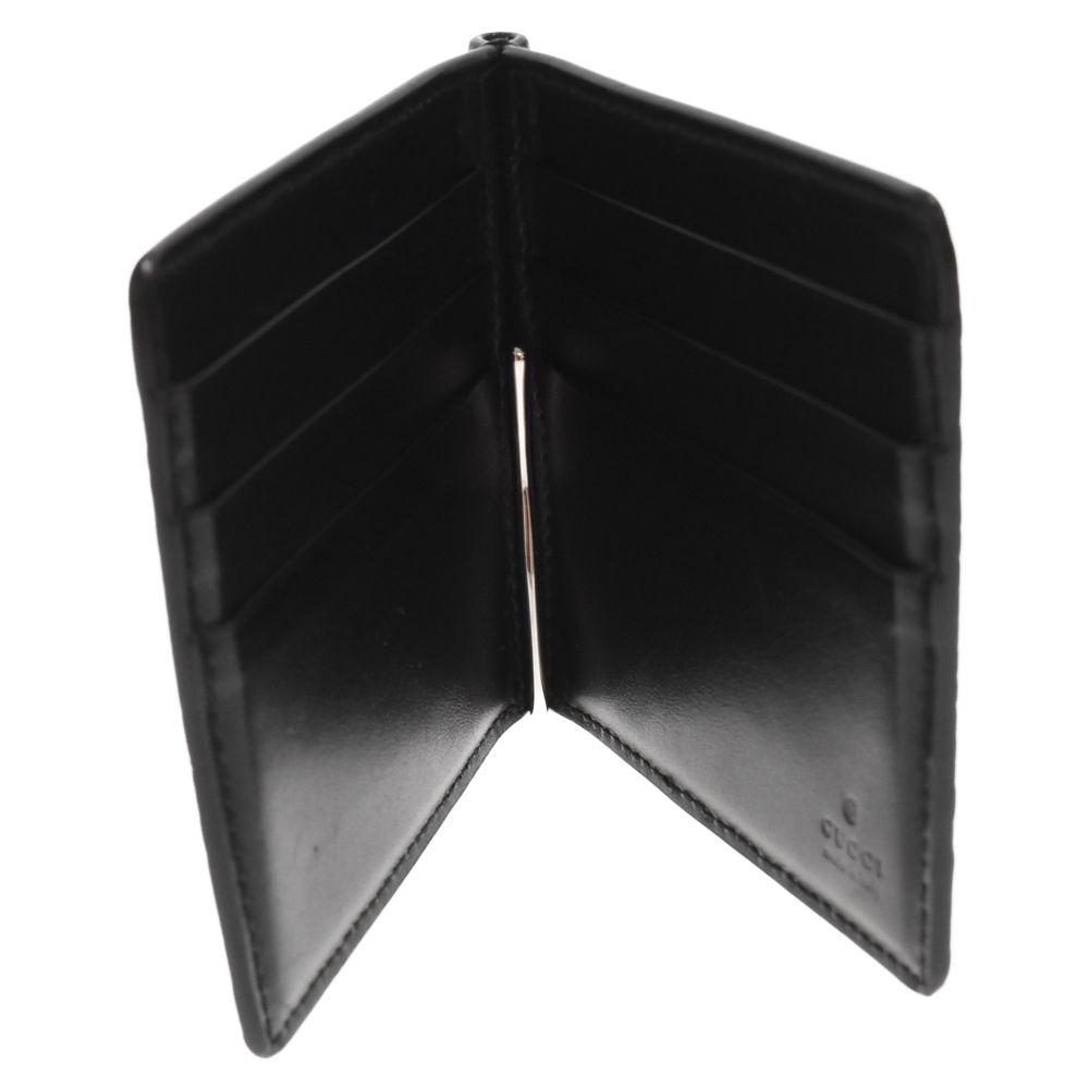 GUCCI (グッチ) GGエンボスマネークリップ 二つ折り財布