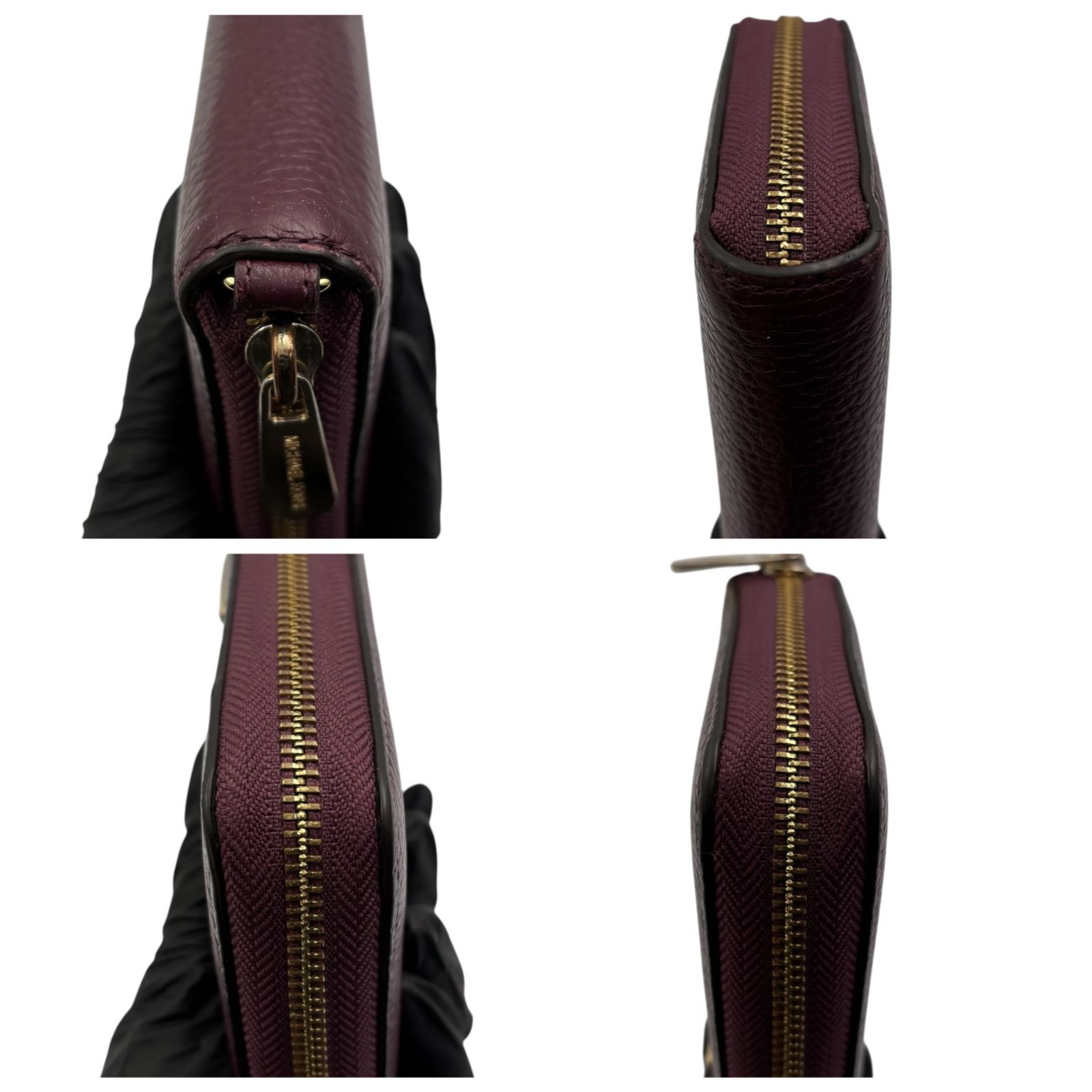 MICHAEL KORS マイケルコース 長財布 ラウンドファスナー レザー