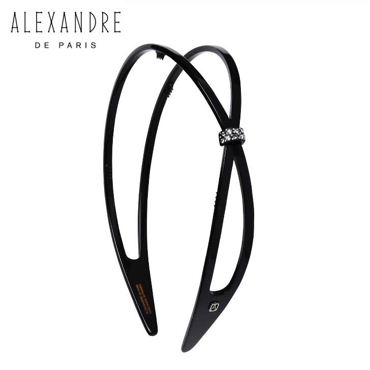 アレクサンドル ドゥ パリ アシンメトリー スワロフスキー カチューシャ ALEXANDRE DE PARIS アレクサンドル ドゥ パリ アシンメトリー