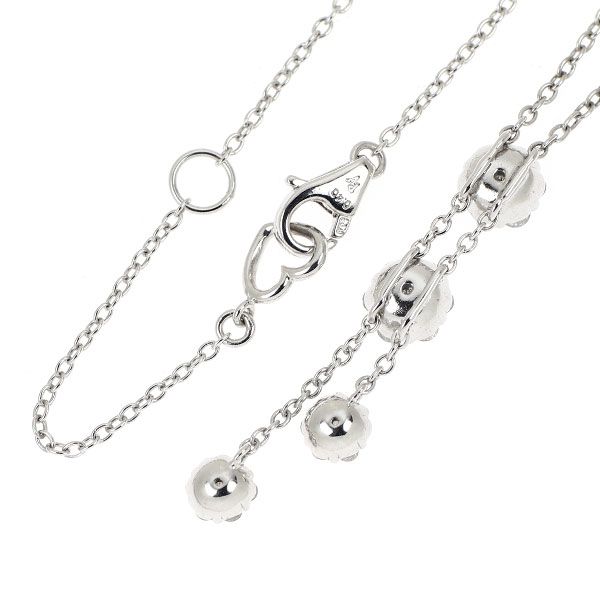 ポンテヴェキオ K18WG ダイヤモンド Yネックレス 0.40ct