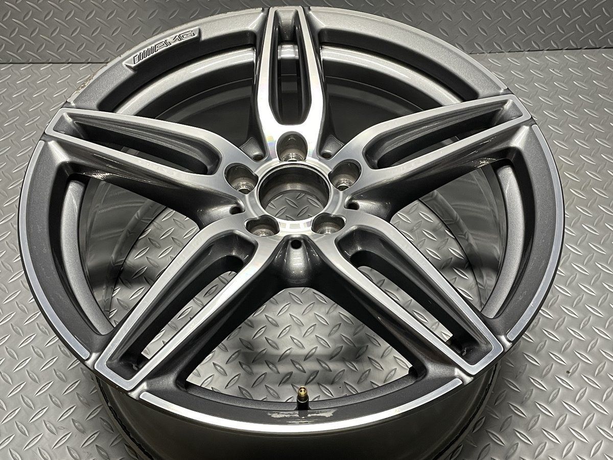 送料無料ベンツ EクラスAMG 19インチ 9J +49 5穴112 純正 ホイール 