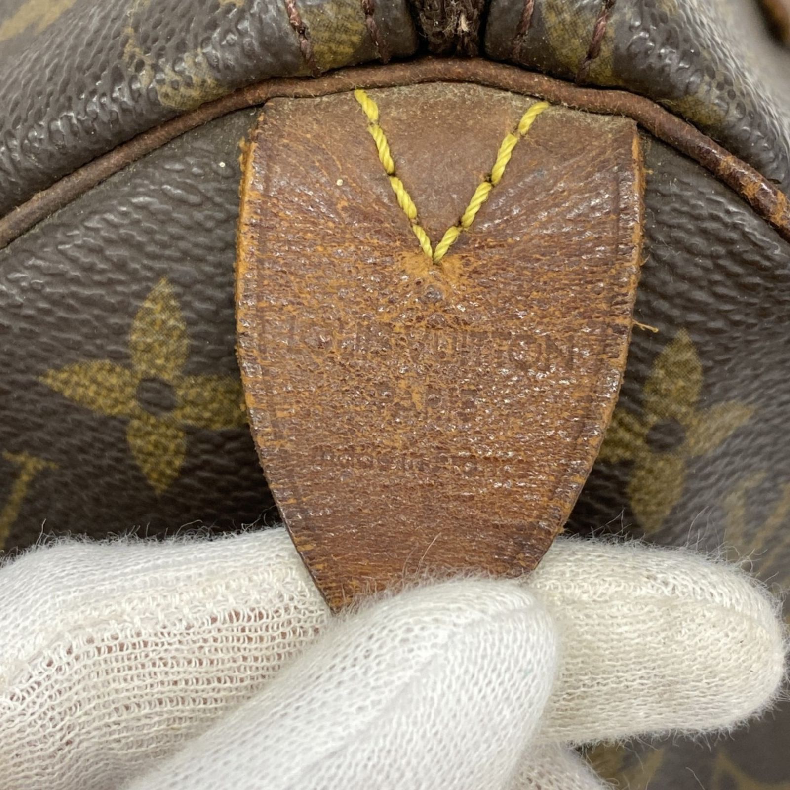 LOUIS VUITTON ハンドバッグ モノグラム スピーディ25 ブラウン LOUIS VUITTON - 【美品】ルイヴィトン スピーディ 25 ボストン