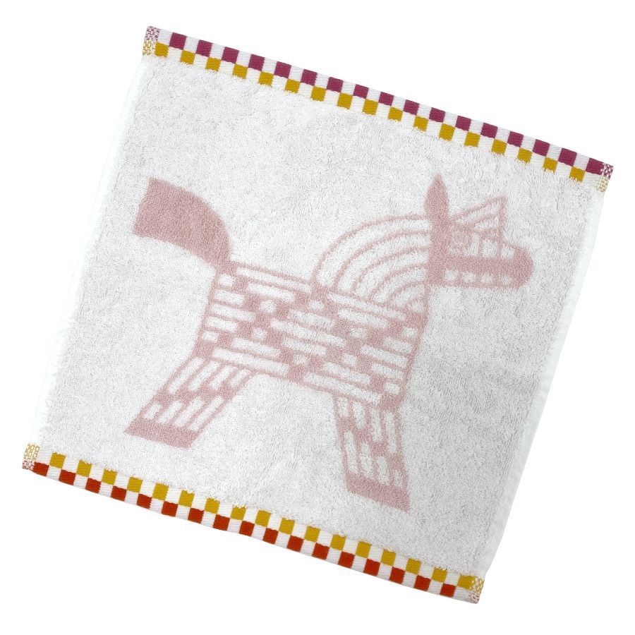 新品】エルメス HERMES ハンドタオル カレ・タオル 《 アニモー