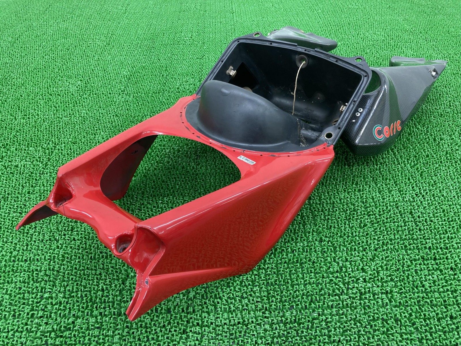 CBR600RR タンクカバー 黒 MJC ホンダ 純正 バイク 部品 PC40 後期