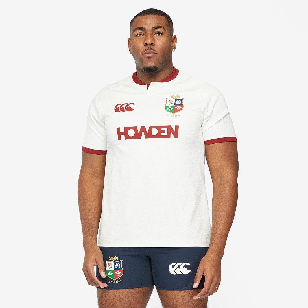 送料無料 匿名配送 カンタベリー ラグビー ブリティッシュ＆アイリッシュ ライオンズ 2025 トレーニング Tシャツ 白 ホワイト 公式モデル 日本未発売