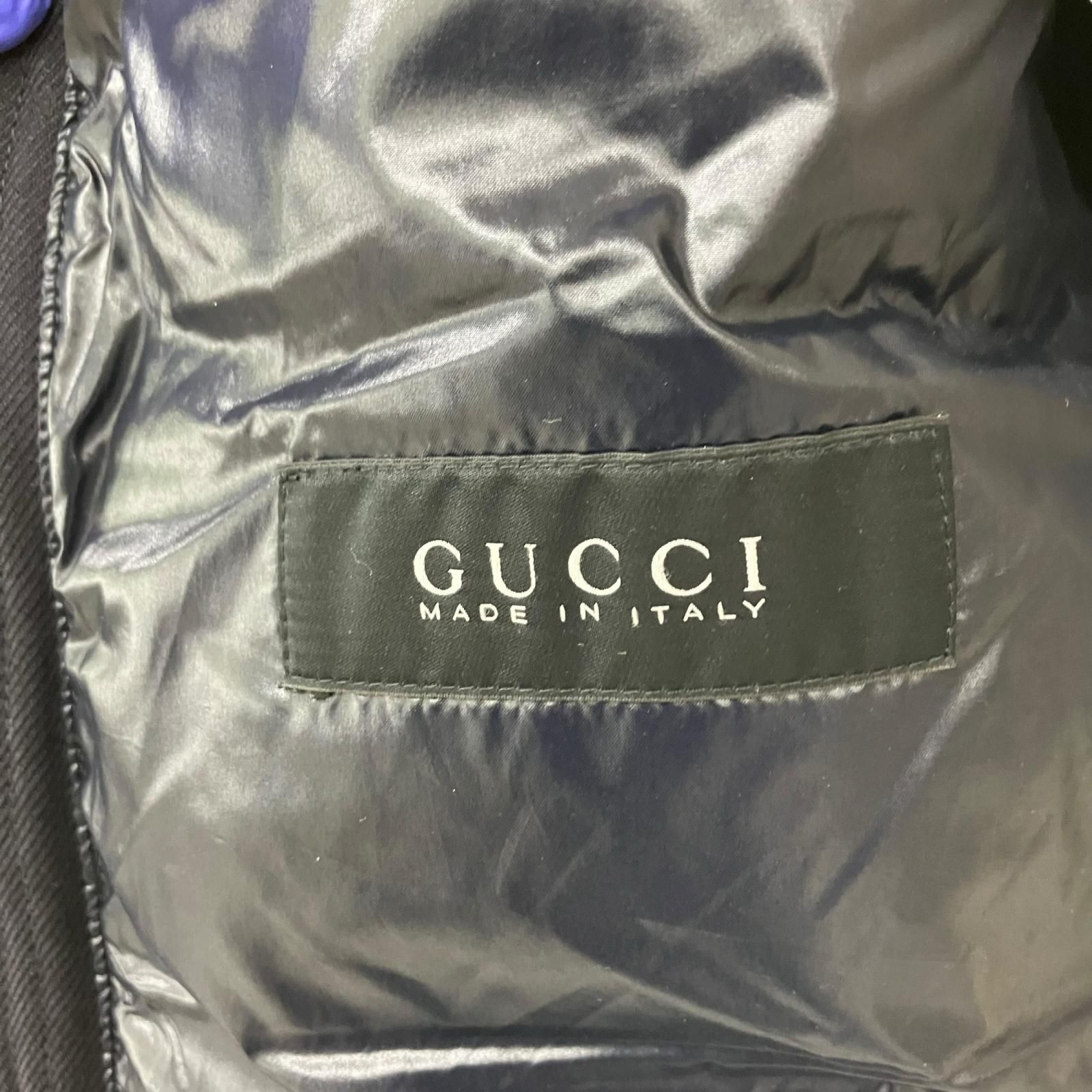 186000 現状品 GUCCI グッチ GUCCI GUCCI ダウンジャケット 48 メンズ