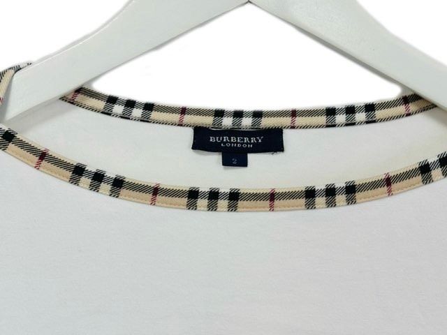 Burberry バーバリーロンドン　ジャケット　ホワイトチェック BURBERRY LONDON バーバリーロンドン ホワイトジャケット 38